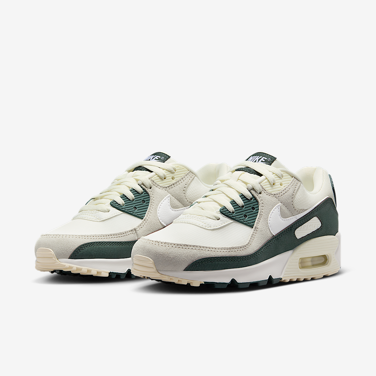 Nike Air max 90 sneaker Sail/Vintage Green/Coconut Milk/Wit