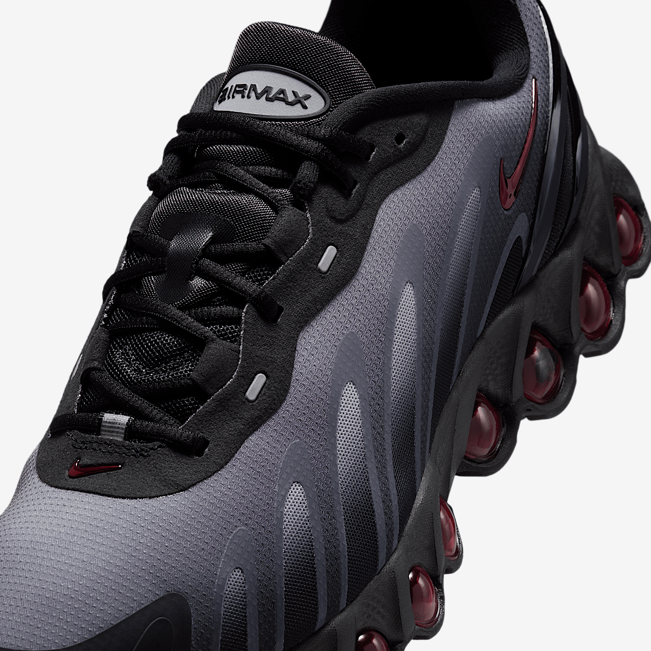 Nike Air Max DN sneaker Zwart/Anthracite/Pure Platinum/Gym Red