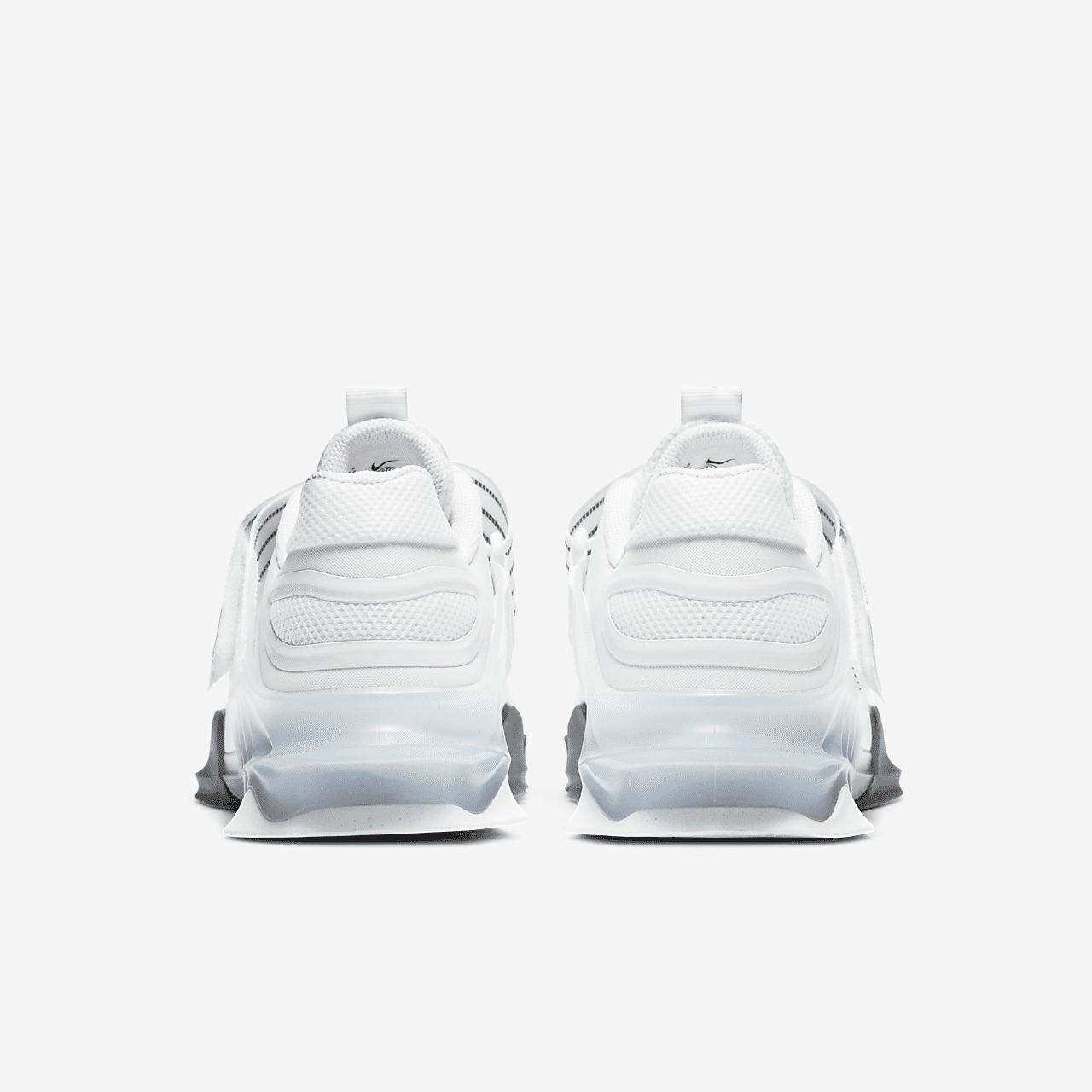 Nike  sneaker Wit/Iron Grey/Laser Orange/Zwart