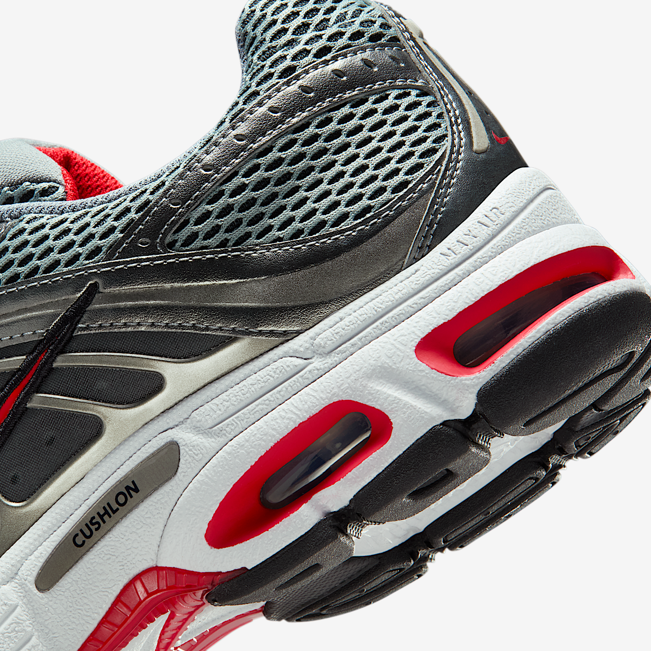 Nike Air Max sneaker Smoke Grey/Zwart/Metallic Pewter/University Red