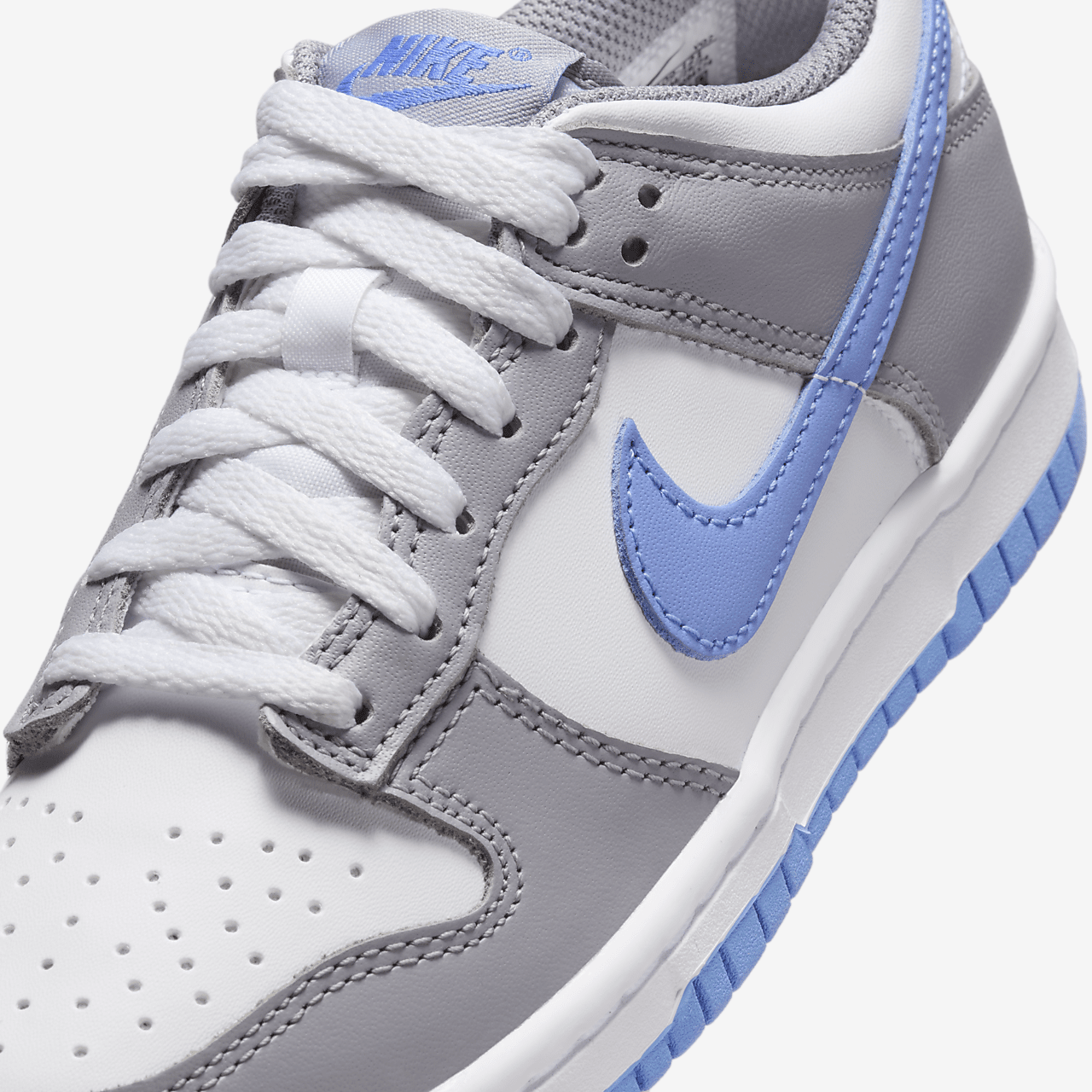 Nike Dunk Low sneaker Wit/Cement Grey/Royal Pulse