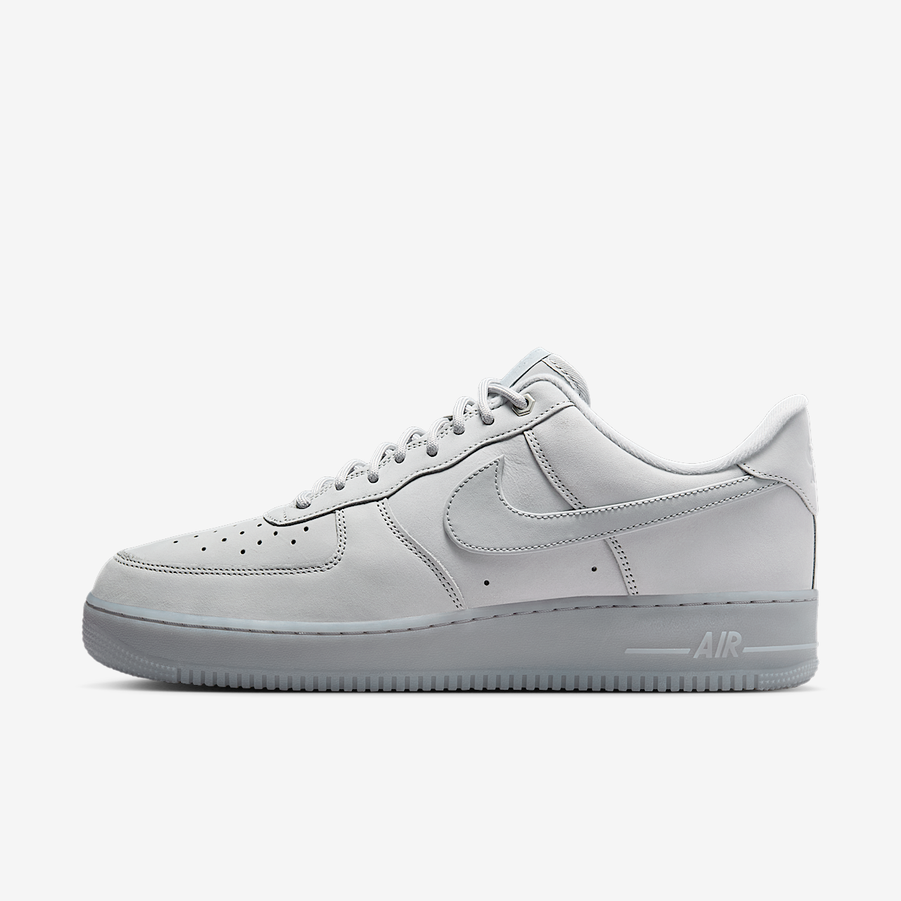 Nike Air Force 1 sneaker Wolf Grey/Zwart/Wolf Grey