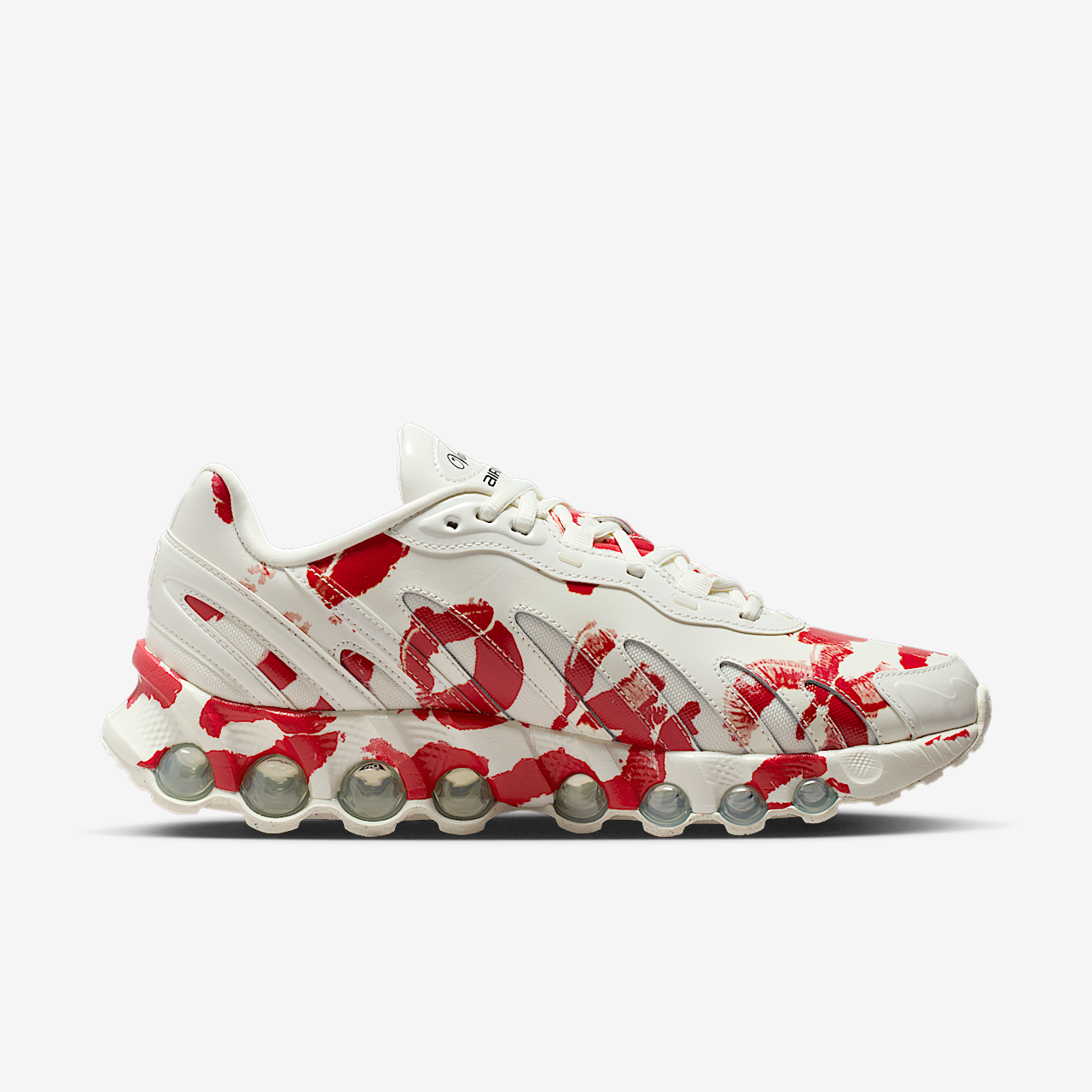 Nike Air Max DN sneaker Sail/Sail/Zwart/Prime Red