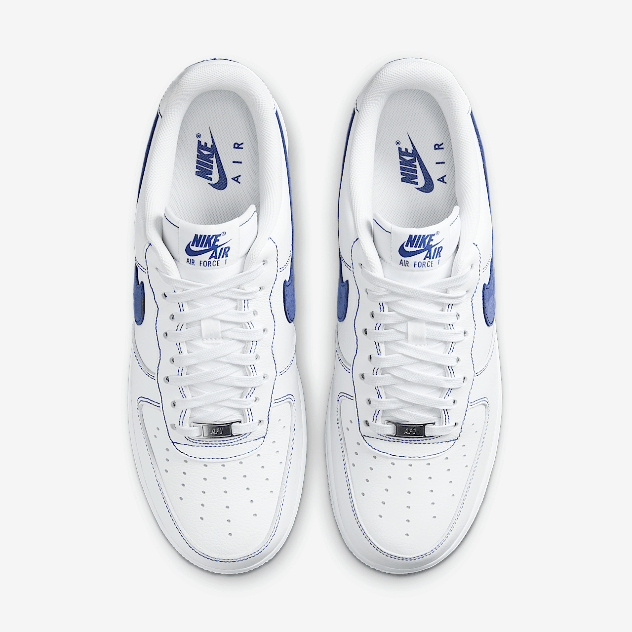 Nike  sneaker Wit/Deep Royal Blue