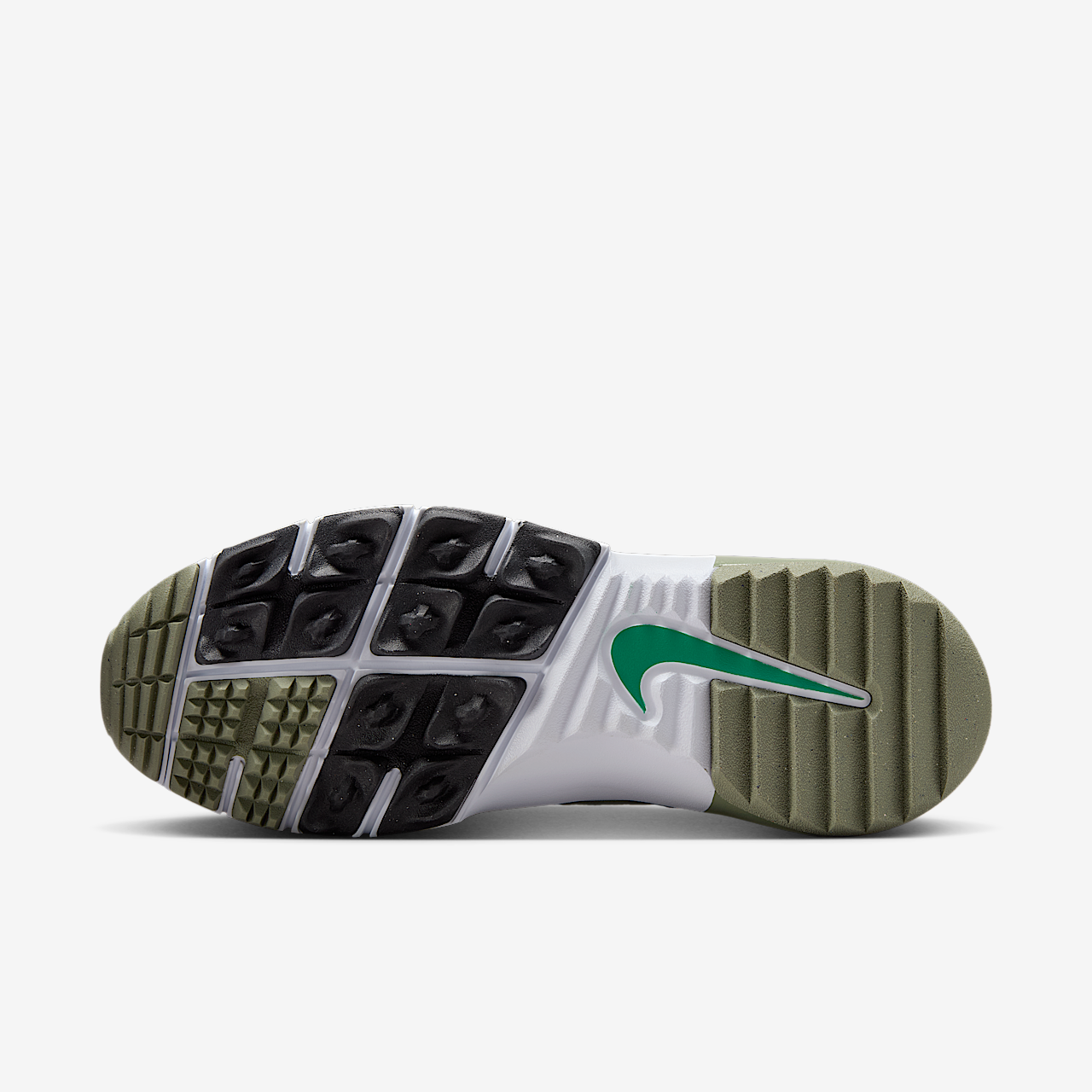 Nike Free sneaker Light Army/Light Silver/Zwart