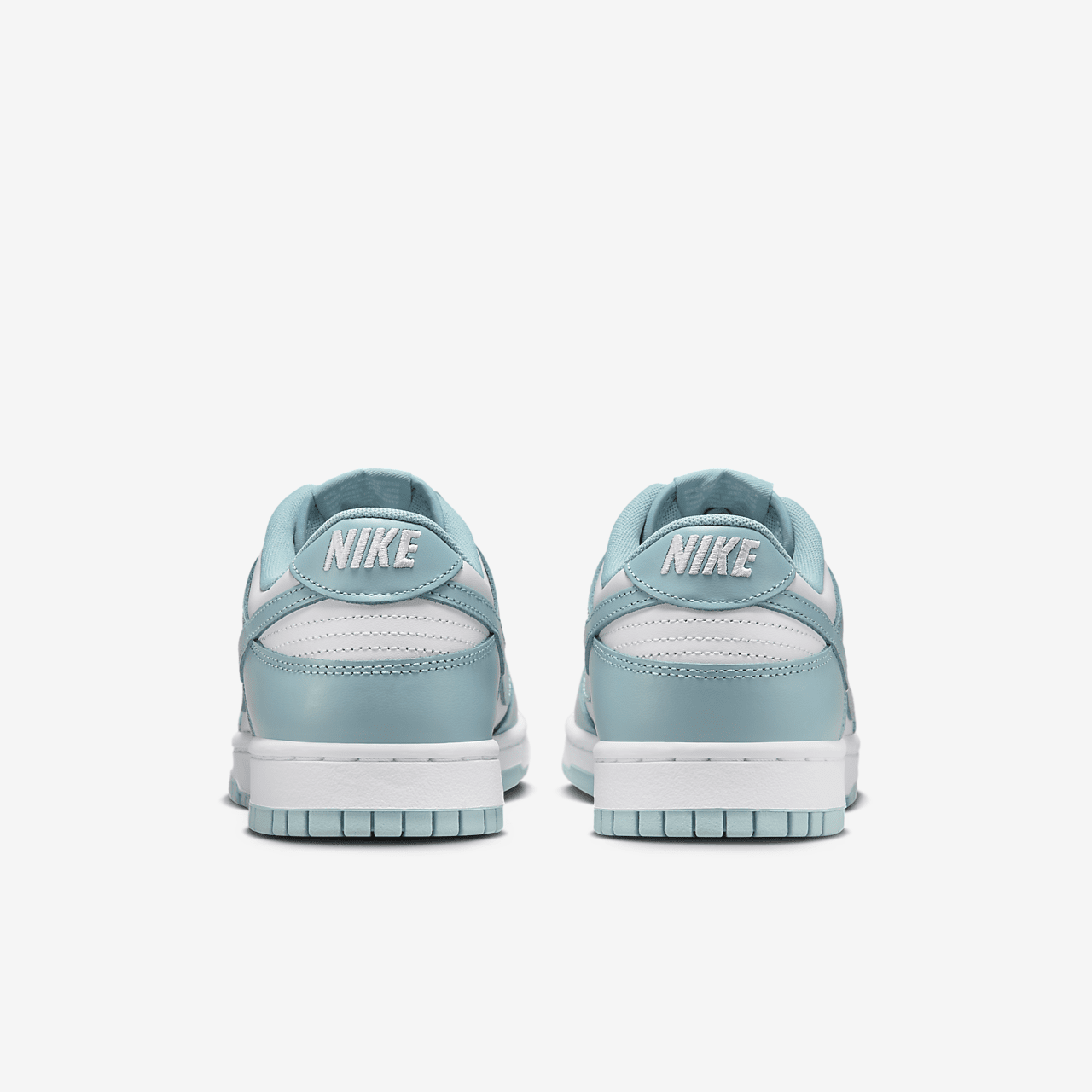 Nike Dunk Low sneaker Wit/Denim Turquoise