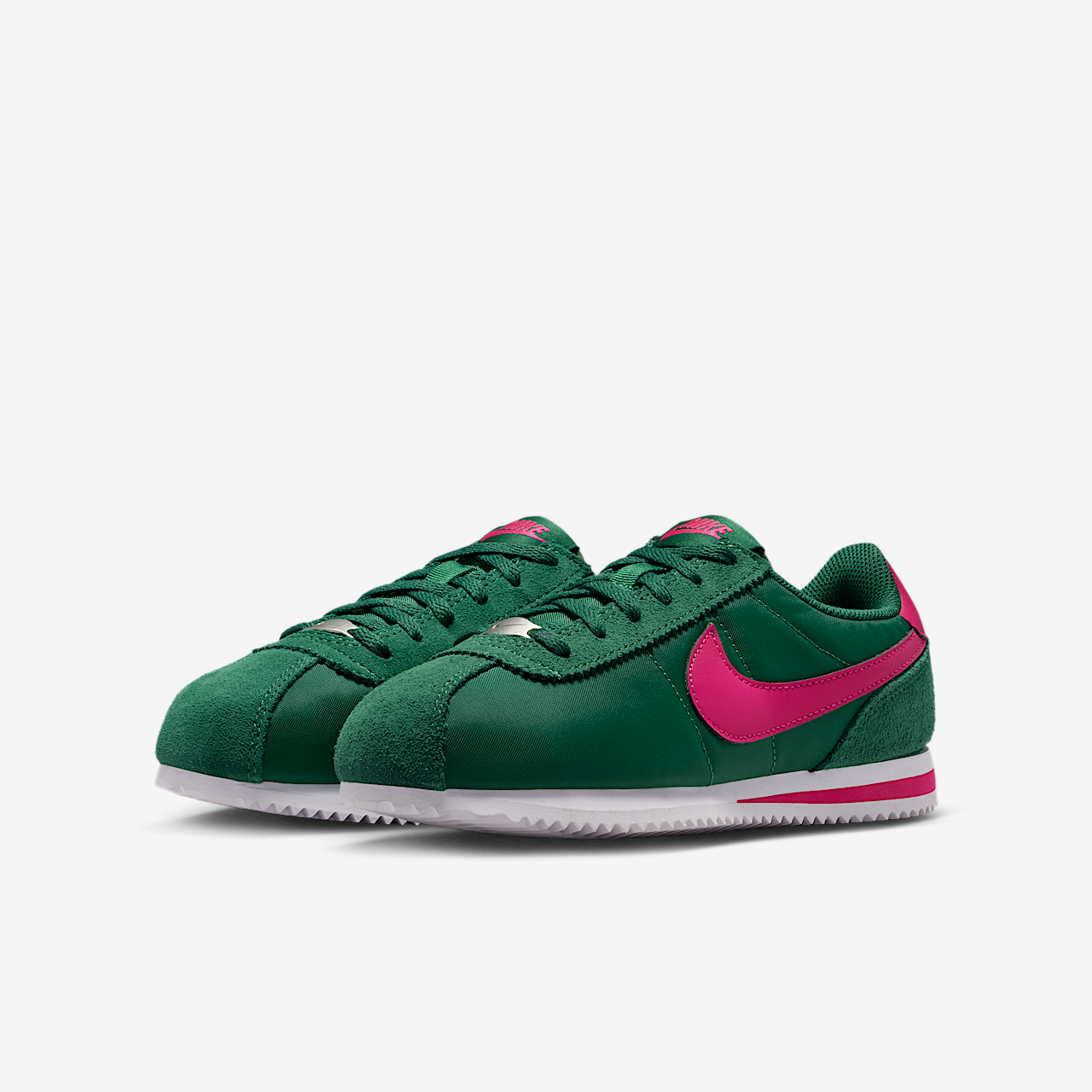 Nike Cortez sneaker Gorge Green/Wit/Wild Cherry