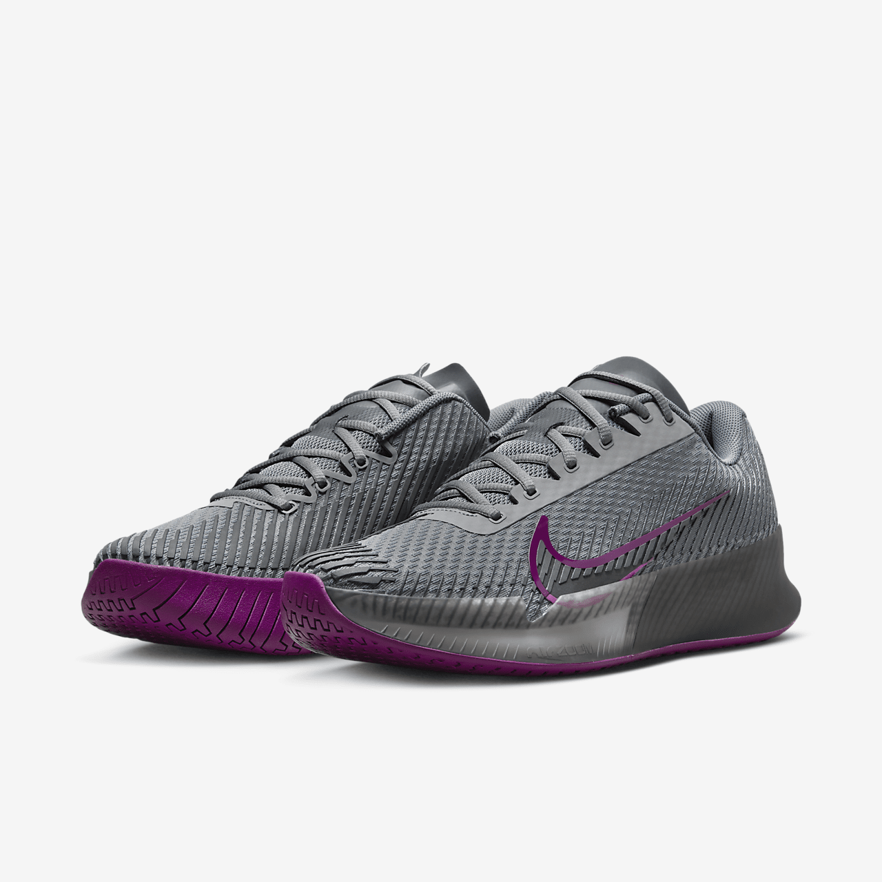 Nike  sneaker Smoke Grey/Dark Smoke Grey/Sangria/Zwart