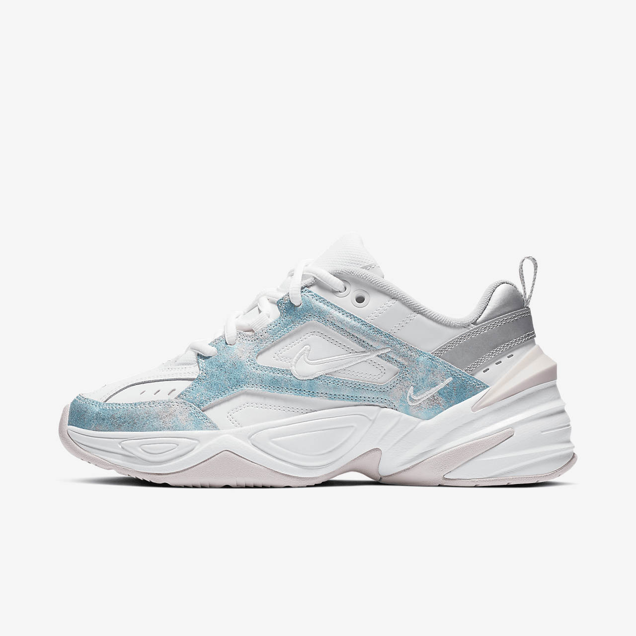 Nike M2K Tekno sneaker Summit White/Barely Rose/Metallic Silver/Summit White
