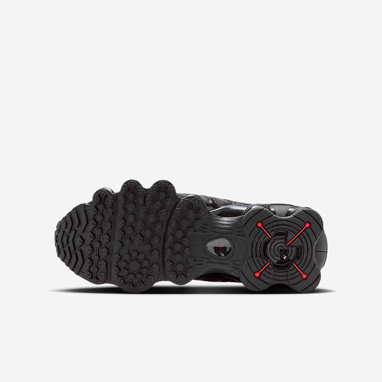 Nike Nike Shox sneaker Zwart/Metallic Hematite/Max Orange/Zwart