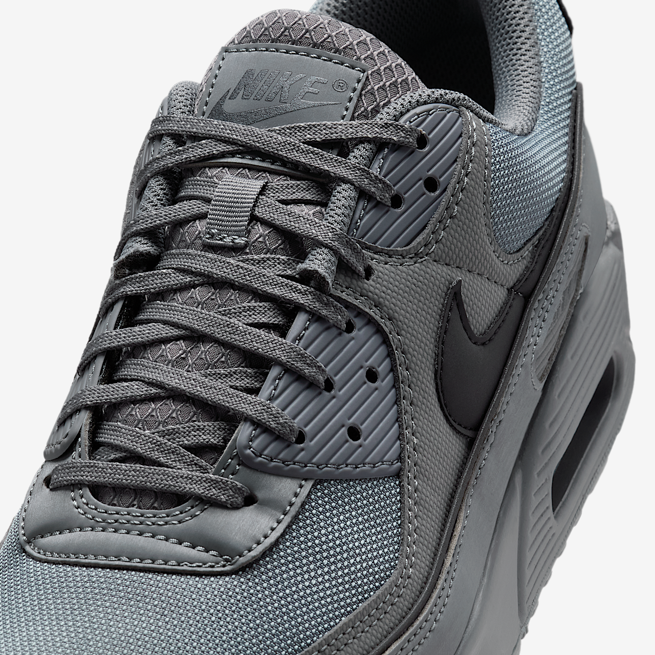 Nike Air Max sneaker Smoke Grey/Smoke Grey/Zwart