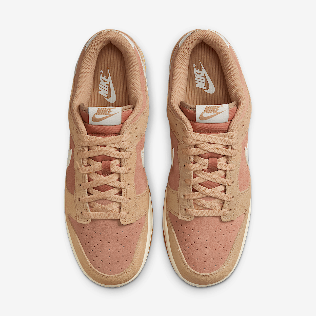 Nike Dunk Low sneaker Hemp/Terra Blush/Gum Light Brown/Pale Ivory
