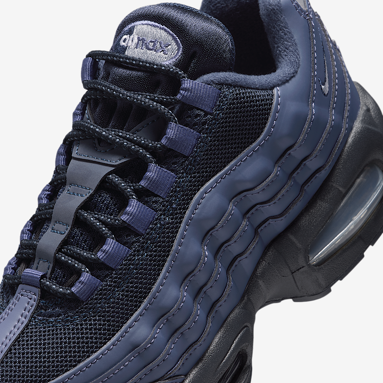Nike Air Max 95 sneaker Sanded Purple/Obsidian/Metallic Silver/Wolf Grey