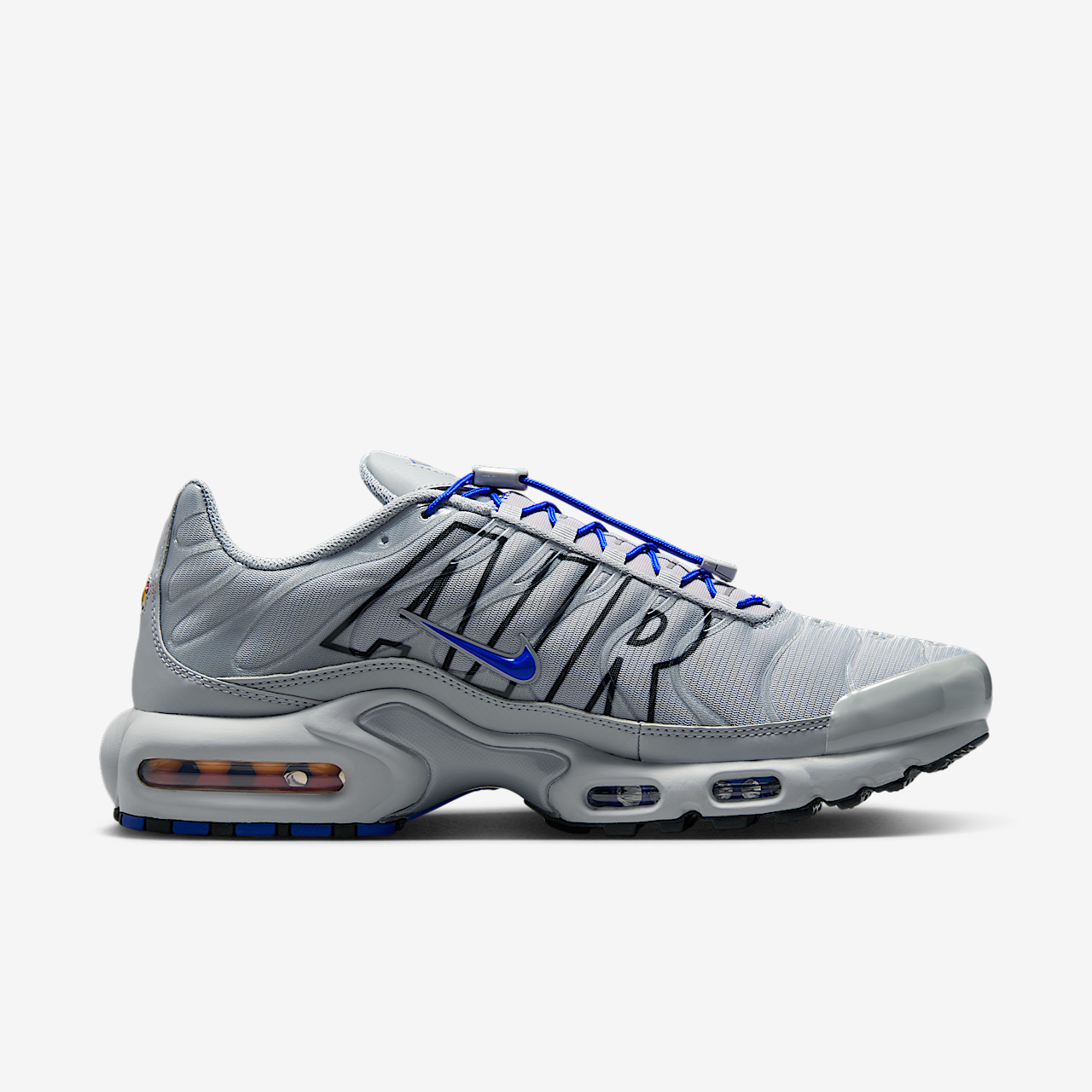 Nike Air Max Plus sneaker Wolf Grey/Anthracite/Zwart/Racer Blue