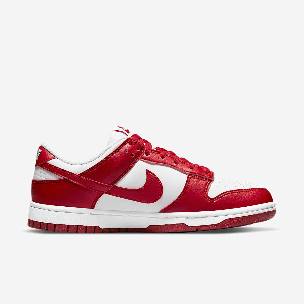 Nike Dunk Low sneaker Wit/Gym Red