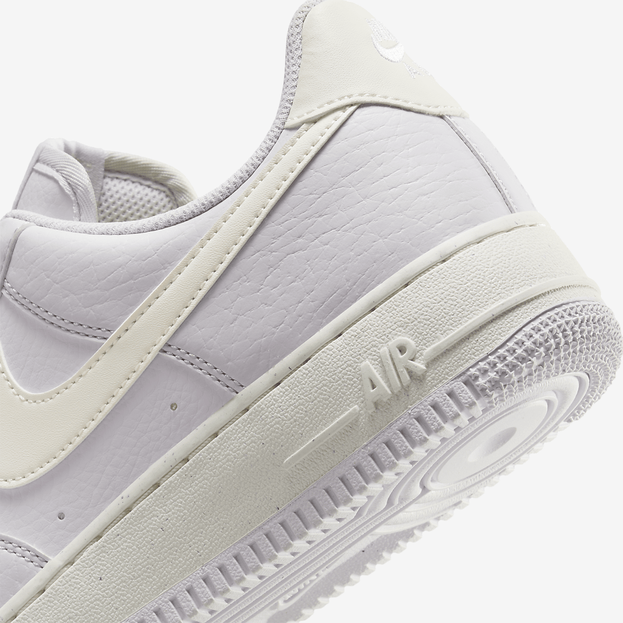 Nike Air Force 1 sneaker Barely Grape/Volt/Zwart/Sail