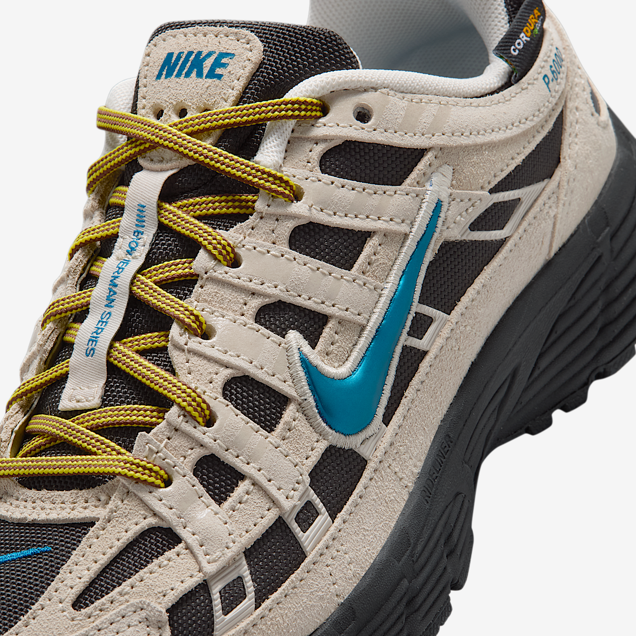 Nike P-6000 sneaker Light Orewood Brown/Lightning/Phantom/Green Abyss