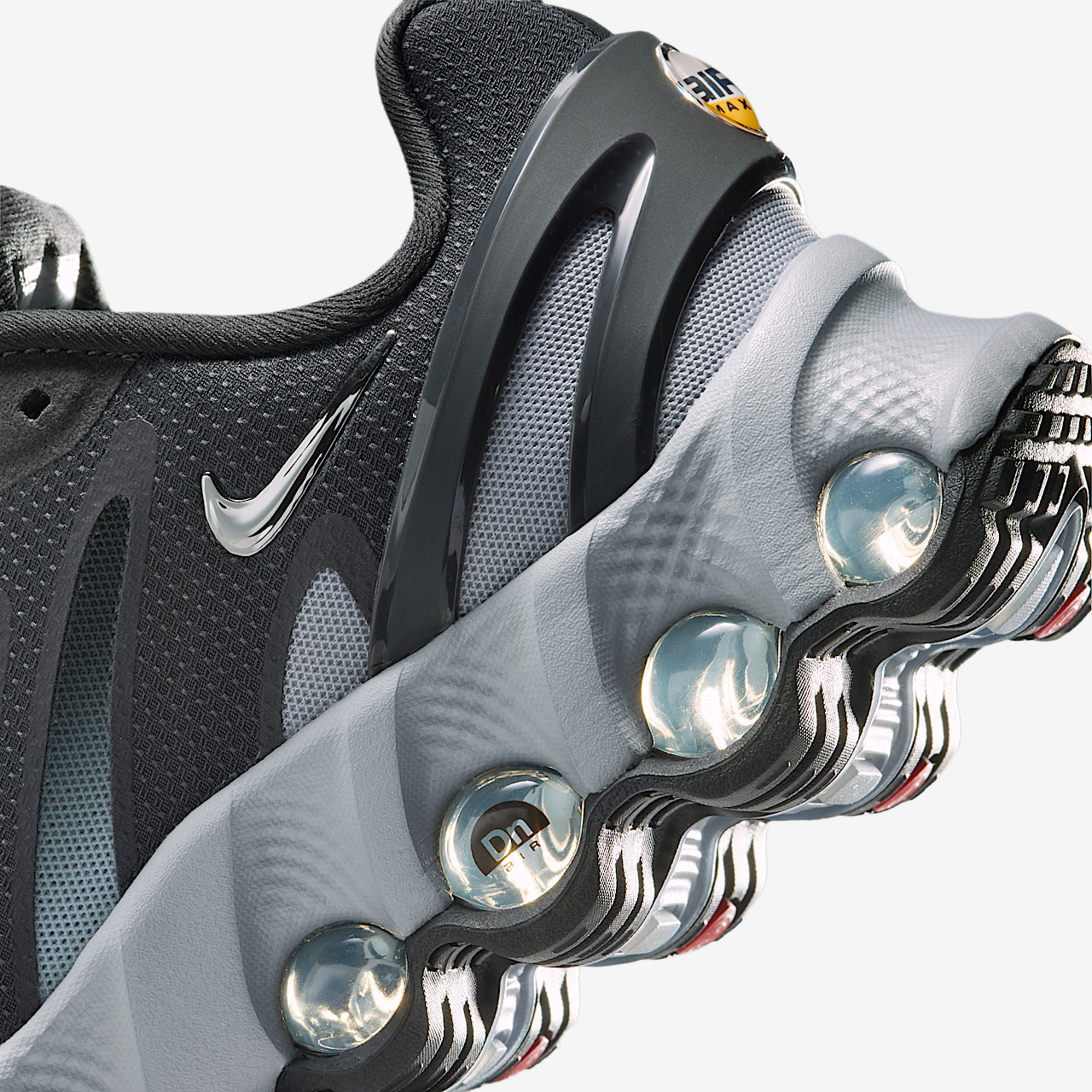 Nike Air Max DN sneaker Anthracite/Wolf Grey/Zwart/Metallic Silver