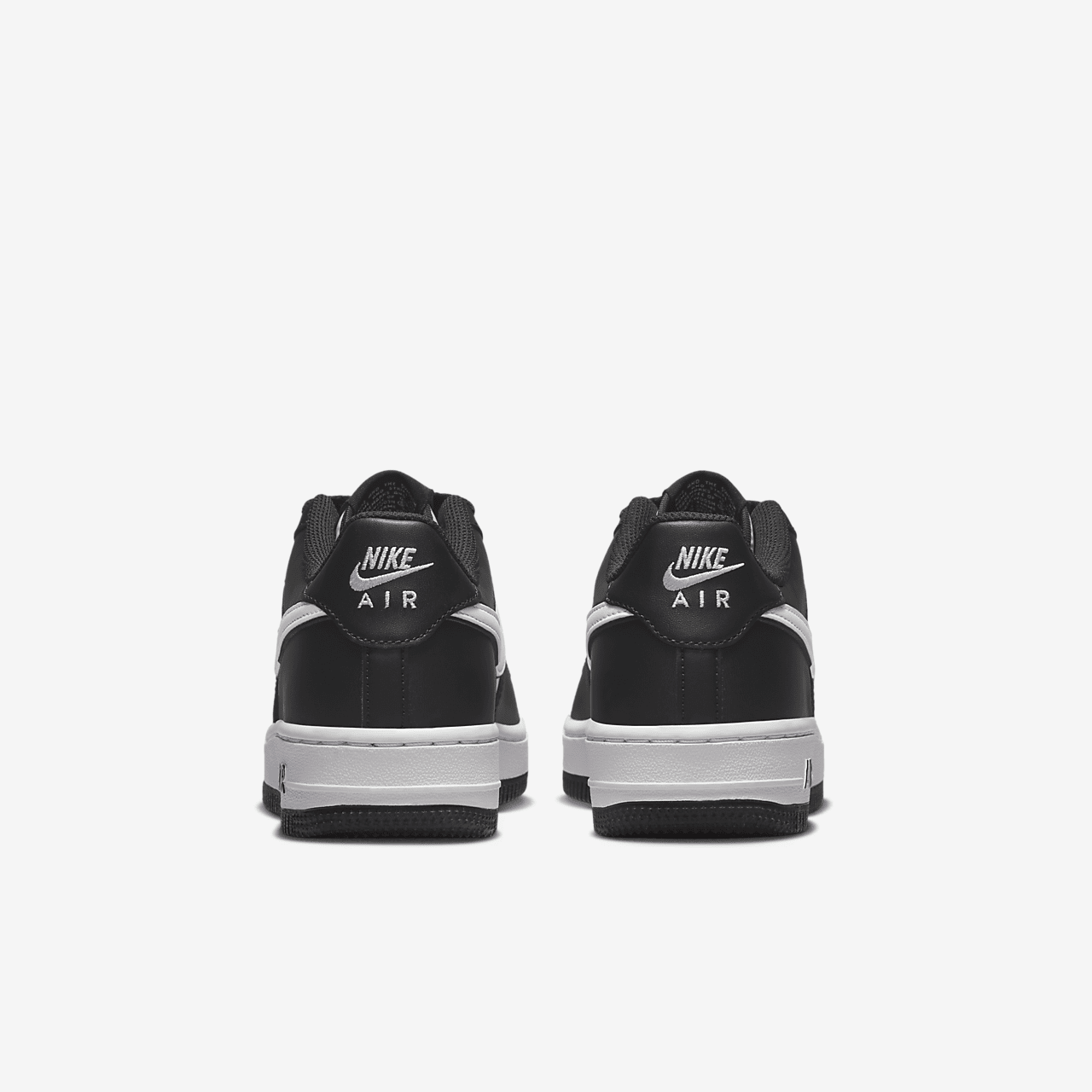 Nike Air Force 1 sneaker Zwart/Zwart/Wit
