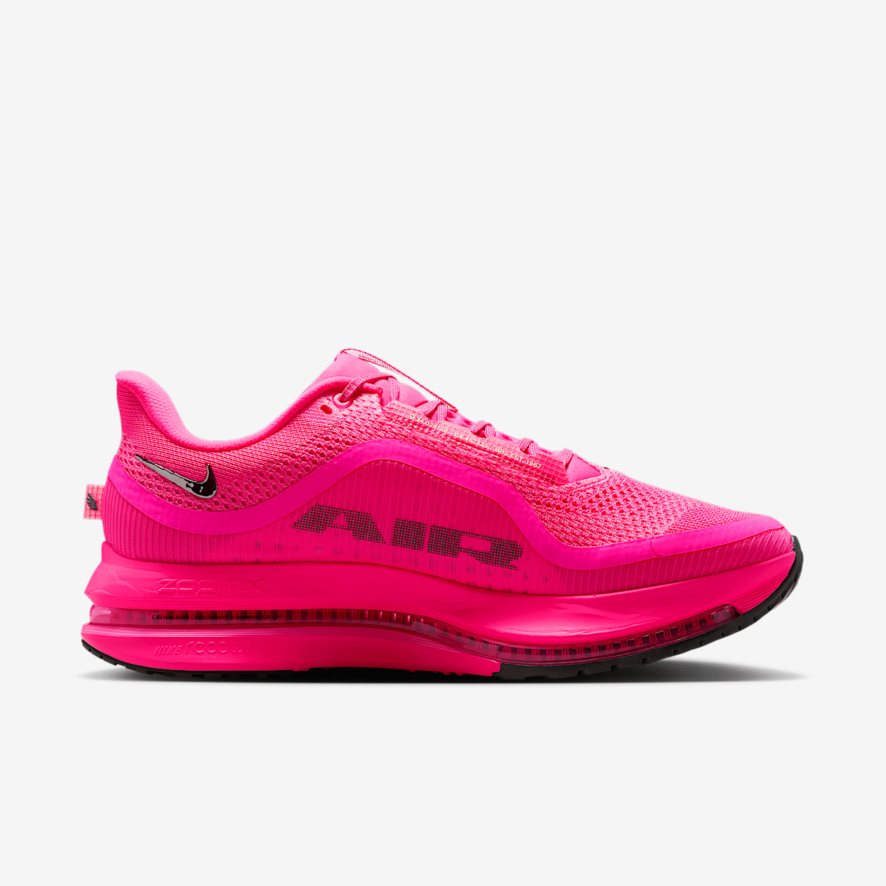 Nike Pegasus sneaker Hyper Pink/Bright Crimson/Barely Volt/Sequoia