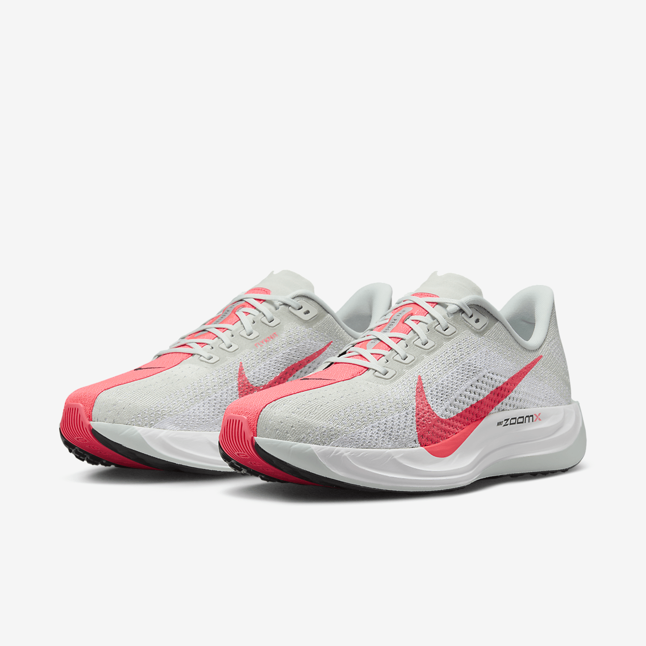 Nike Pegasus sneaker Barely Grey/Wit/Zwart/Hot Punch