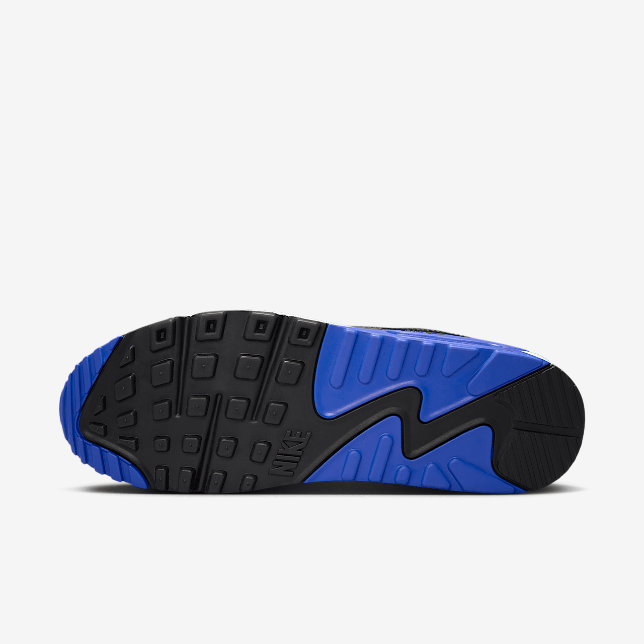 Nike Air Max sneaker Zwart/Lyon Blue/Varsity Maize/Wit