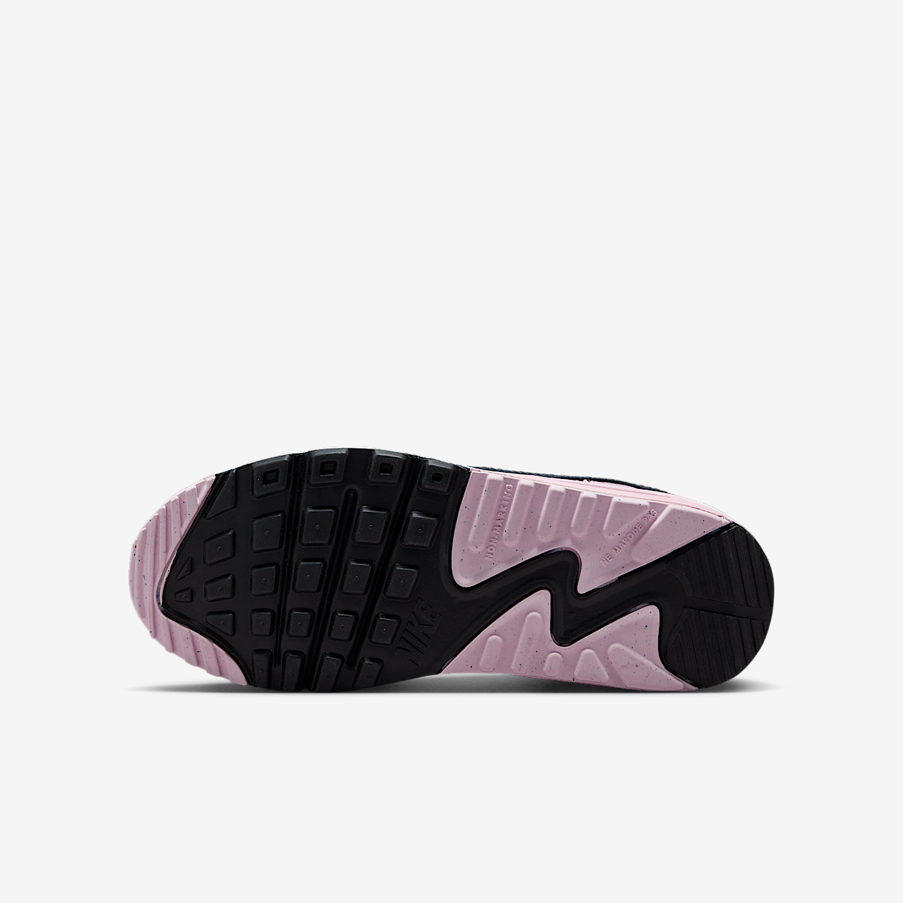 Nike Air max 90 sneaker Wit/Pink Foam/Armory Navy/Wolf Grey