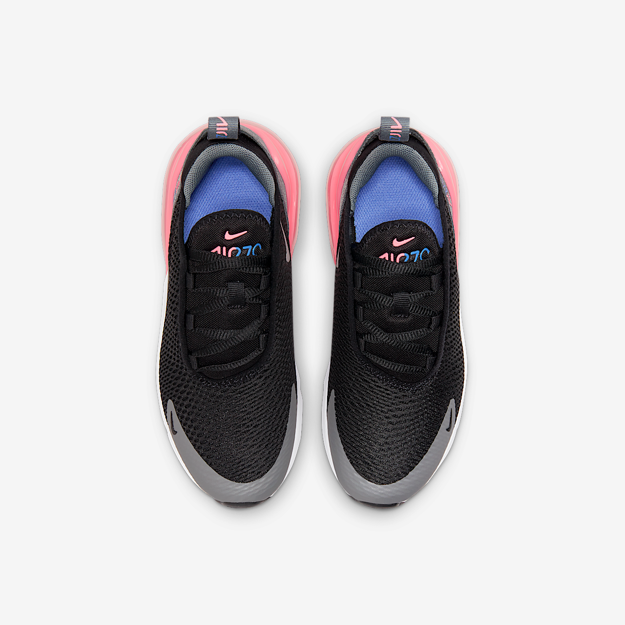 Nike Air Max sneaker Zwart/Smoke Grey/Sunset Pulse/Metallic Silver