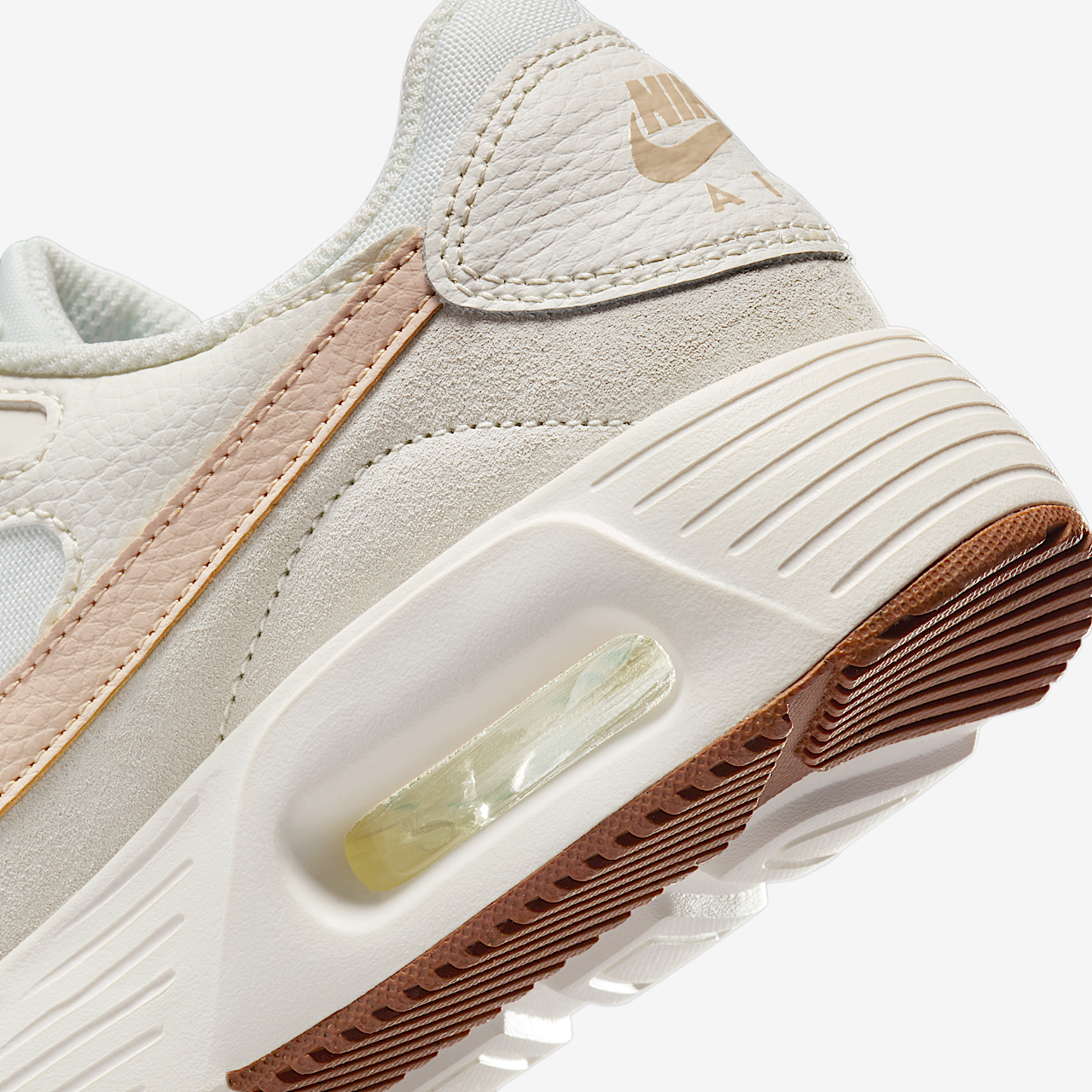 Nike Air Max SC sneaker Sail/Sail/Gum Medium Brown/Sanddrift