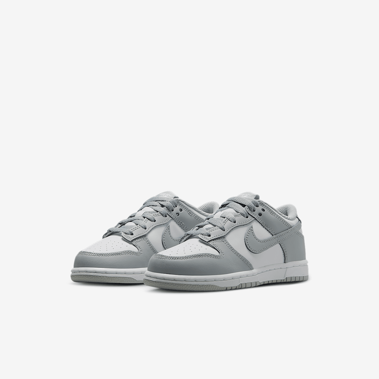 Nike Dunk Low sneaker Wit/Wit/Light Smoke Grey