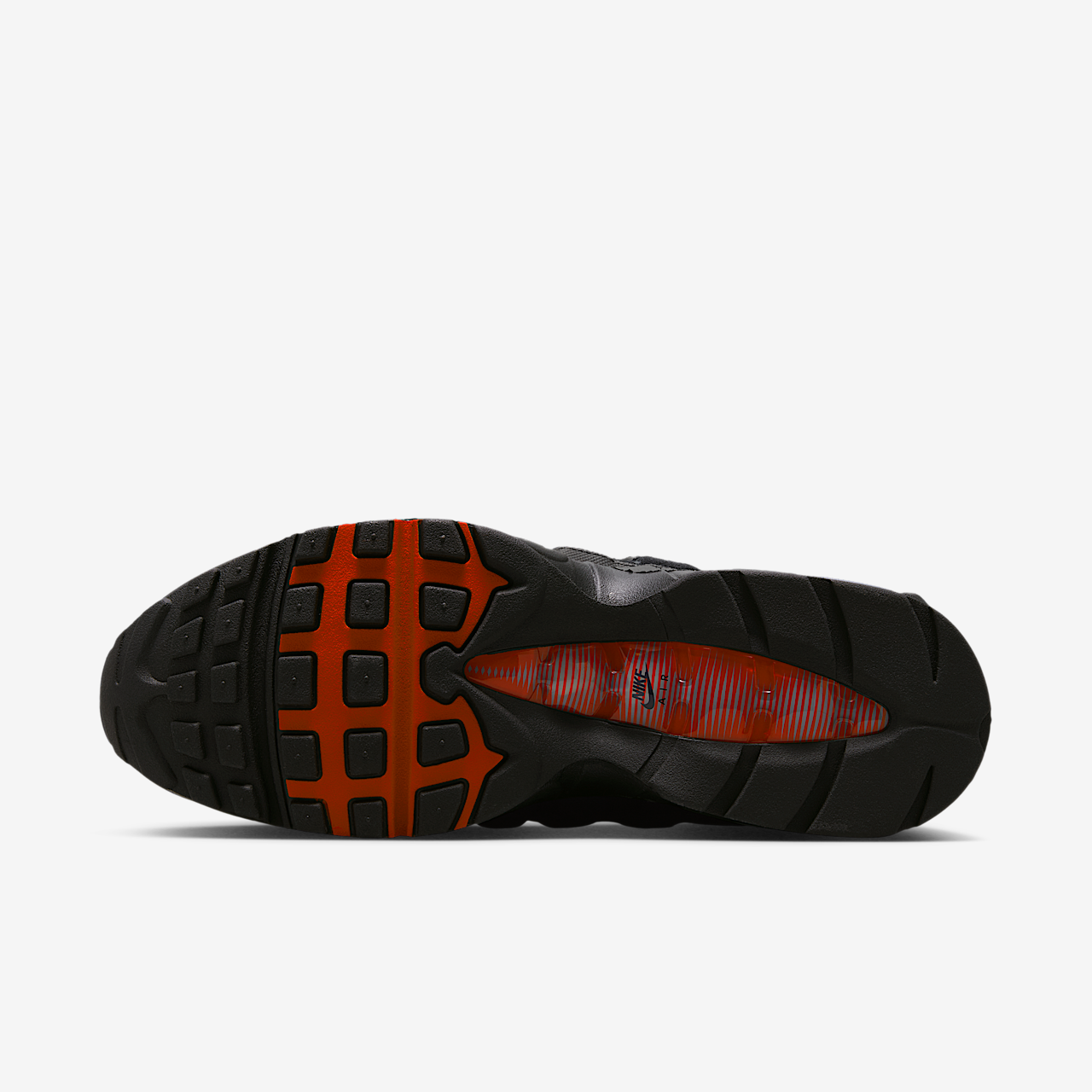 Nike Air Max sneaker Zwart/University Red/Wit/Smoke Grey