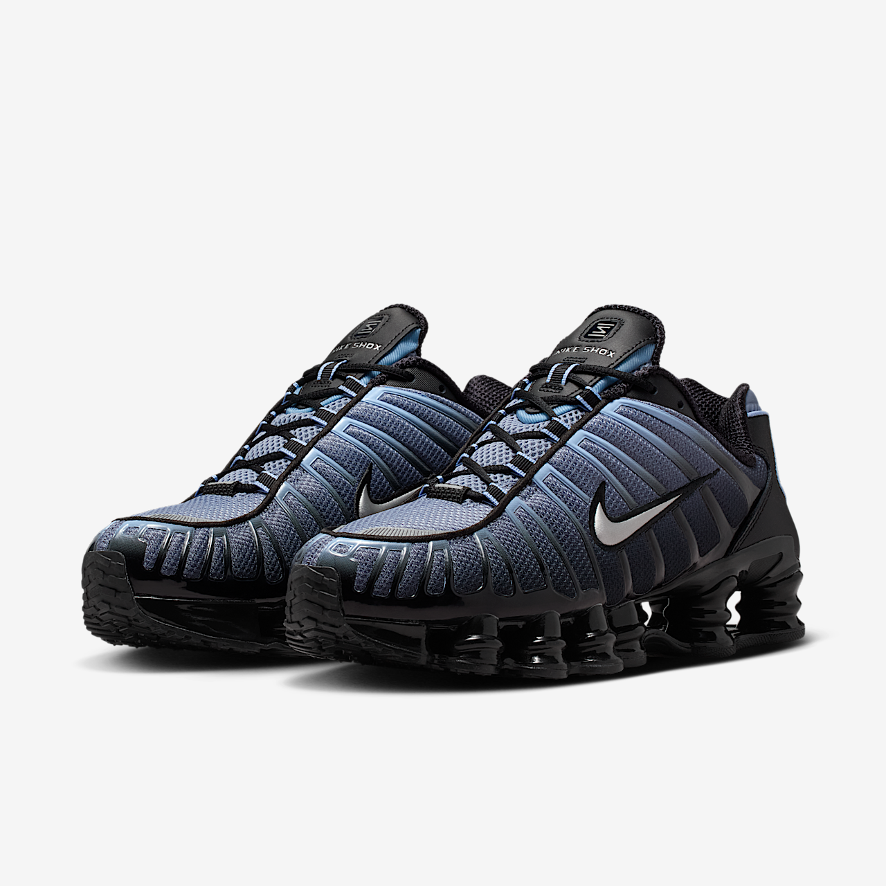 Nike Nike Shox sneaker Zwart/Cobalt Bliss/Ashen Slate/Reflect Silver