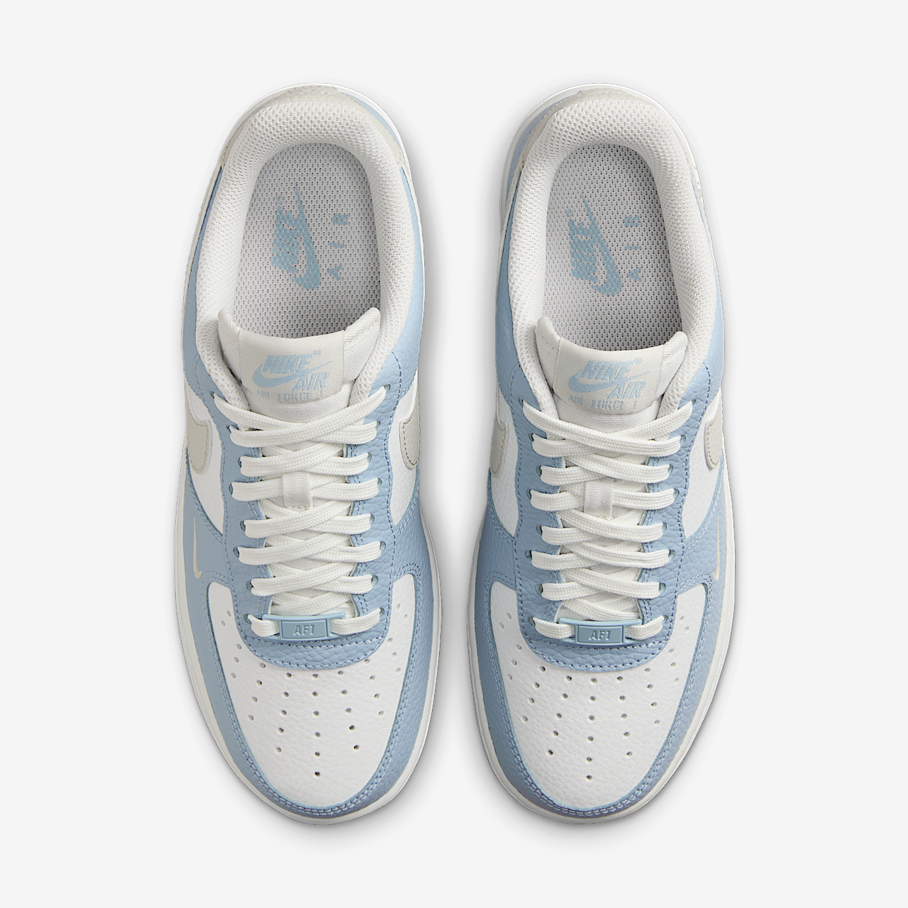 Nike Air Force 1 sneaker Light Armory Blue/Summit White/Light Bone