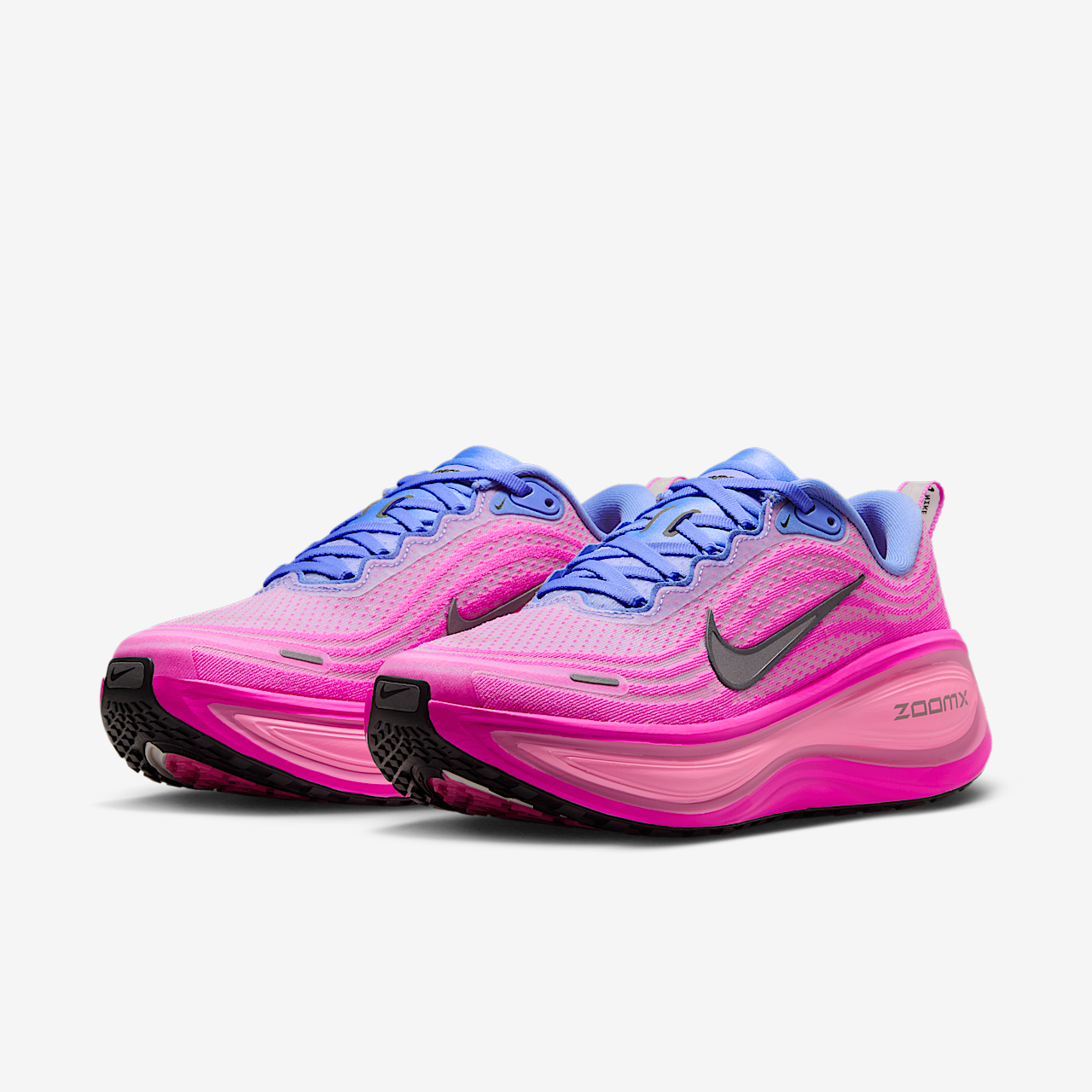 Nike Vomero sneaker Royal Pulse/Fire Pink/Pink Spell/Metallic Dark Grey