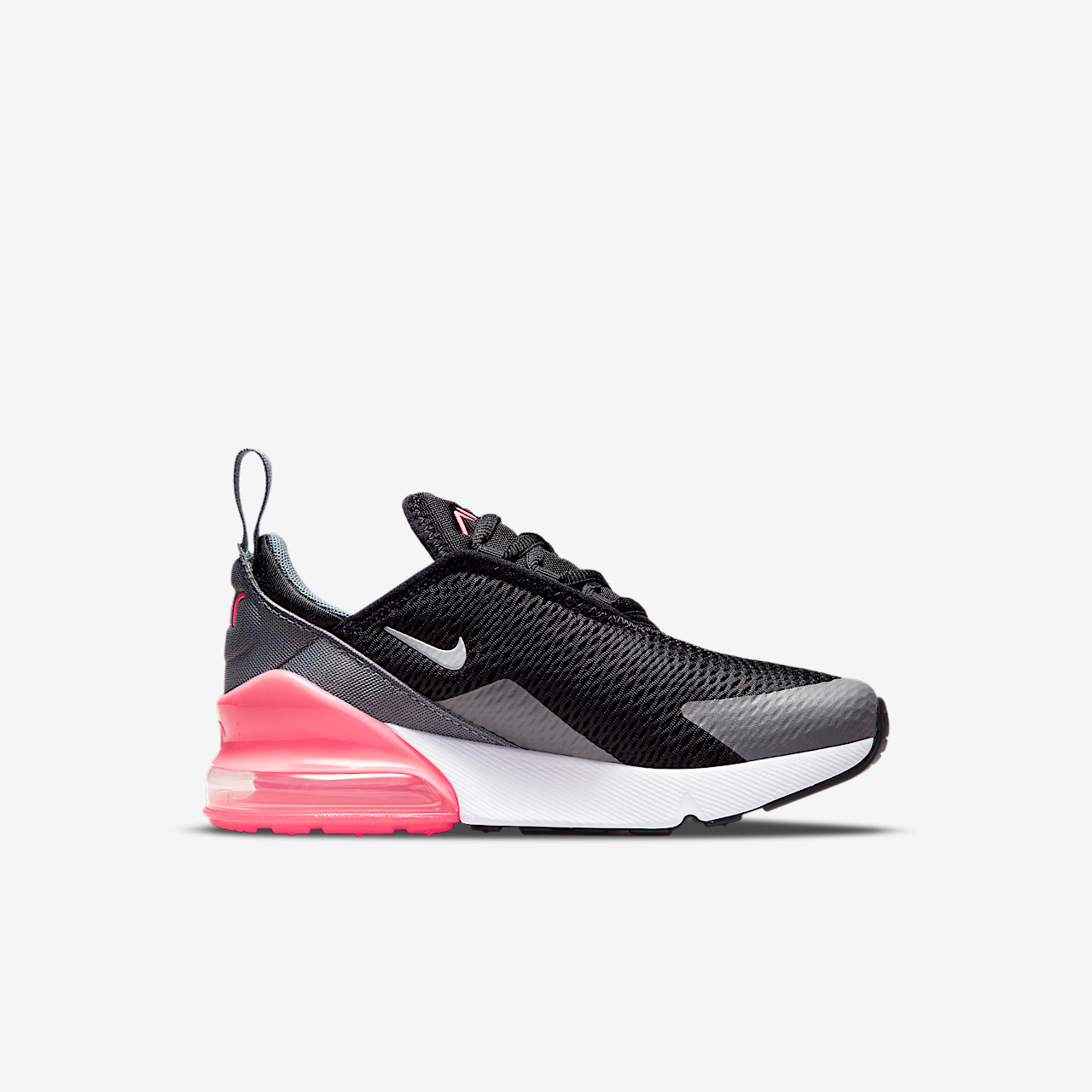 Nike Air Max sneaker Zwart/Smoke Grey/Sunset Pulse/Metallic Silver