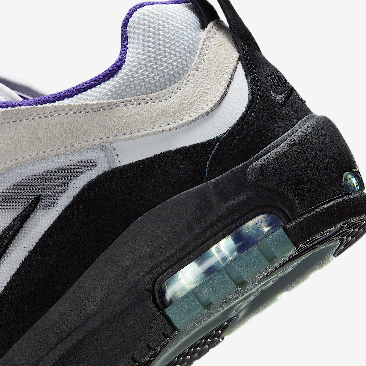Nike Air Max sneaker Wit/Court Purple/Zwart/Zwart