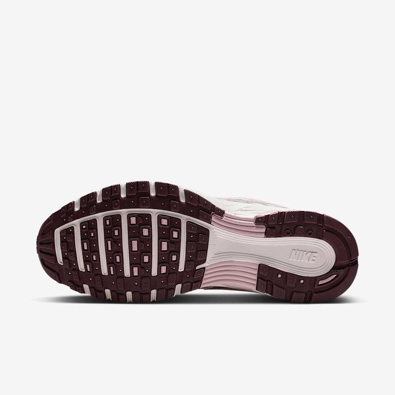 Nike P-6000 sneaker Summit White/Metallic Silver/Burgundy Crush/Plum Chalk