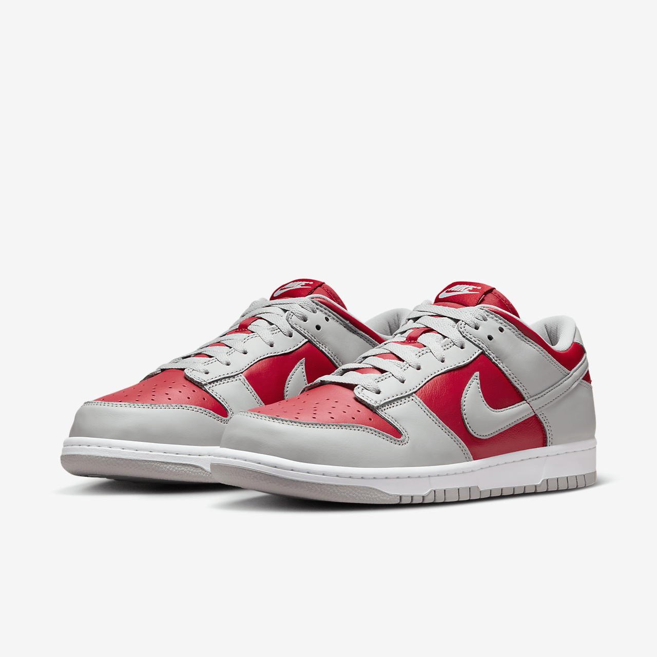 Nike Dunk Low sneaker Varsity Red/Wit/Silver