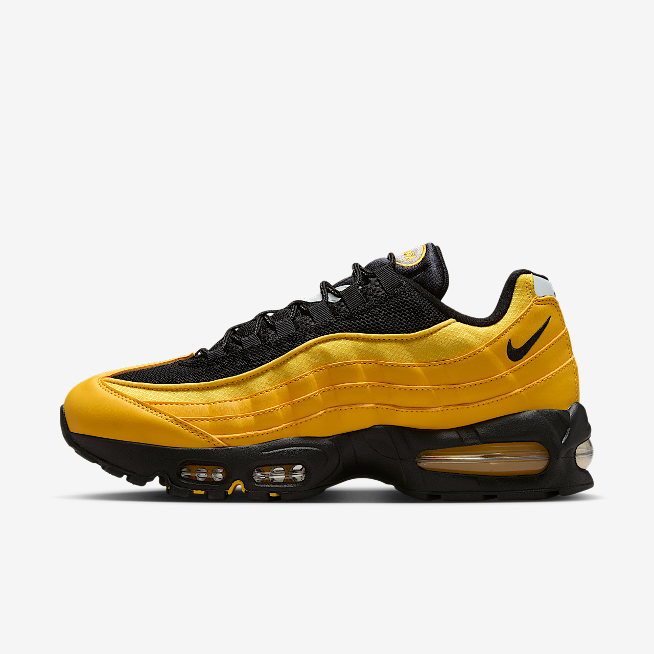 Nike Air Max sneaker Varsity Maize/Zwart/Metallic Silver/Zwart