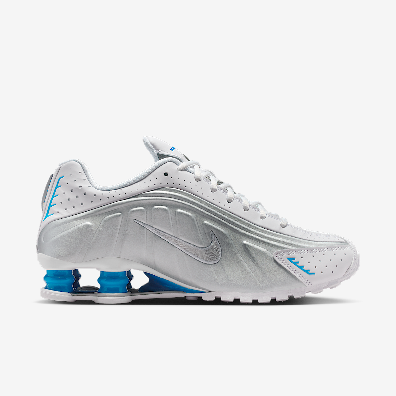 Nike Nike Shox sneaker Wit/Blue Hero/Metallic Silver