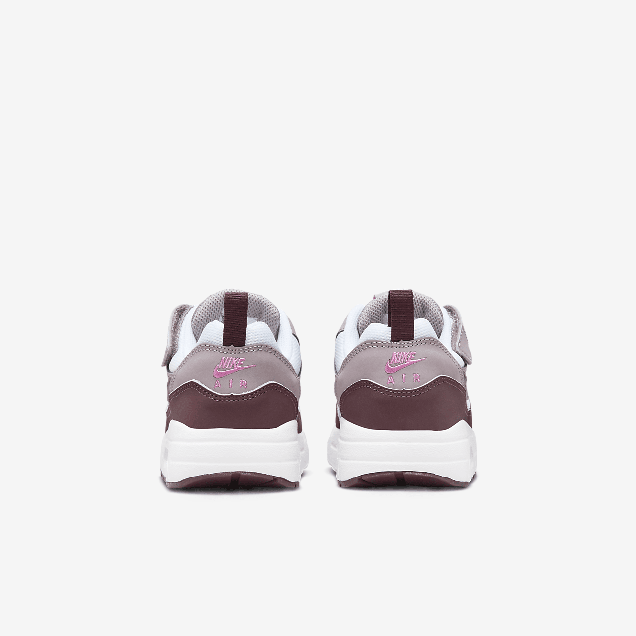 Nike Air Max 1 sneaker Wit/Light Violet Ore/Playful Pink/Burgundy Crush