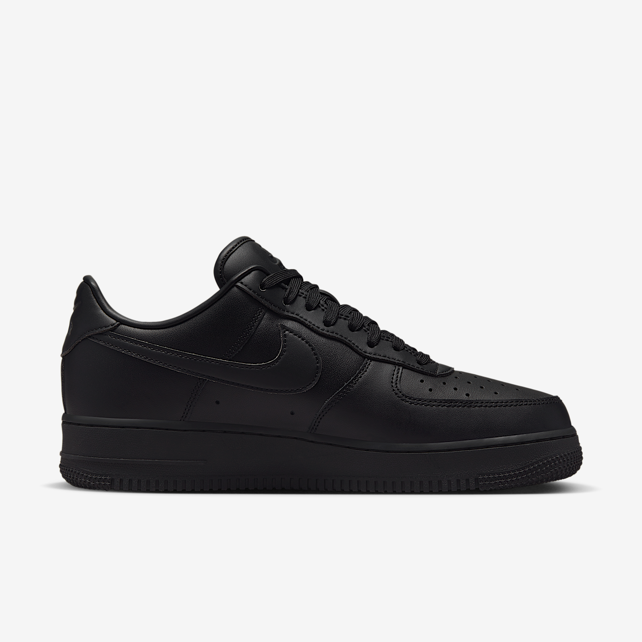 Nike Air Force 1 sneaker Zwart/Zwart/Zwart/Anthracite