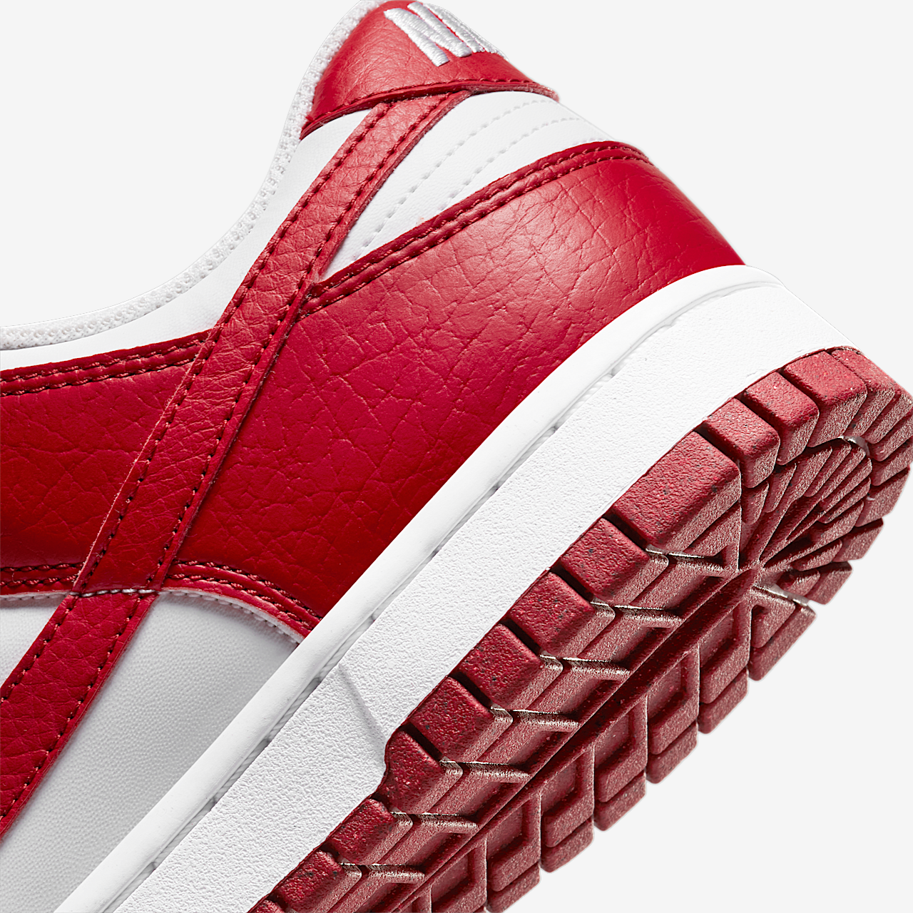 Nike Dunk Low sneaker Wit/Gym Red