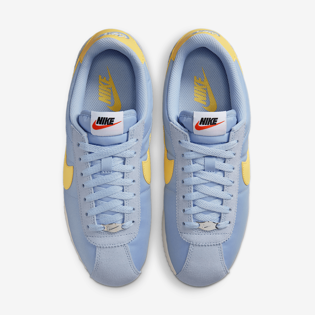 Nike Cortez sneaker Light Armory Blue/Sail/Safety Orange/Lightning