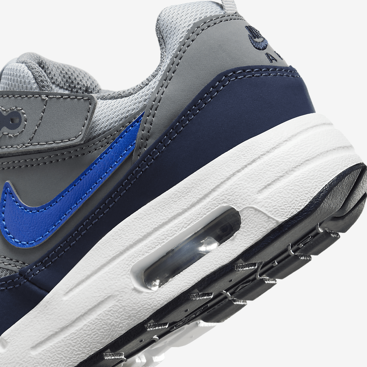 Nike Air Max 1 sneaker Smoke Grey/Wolf Grey/Obsidian/Racer Blue