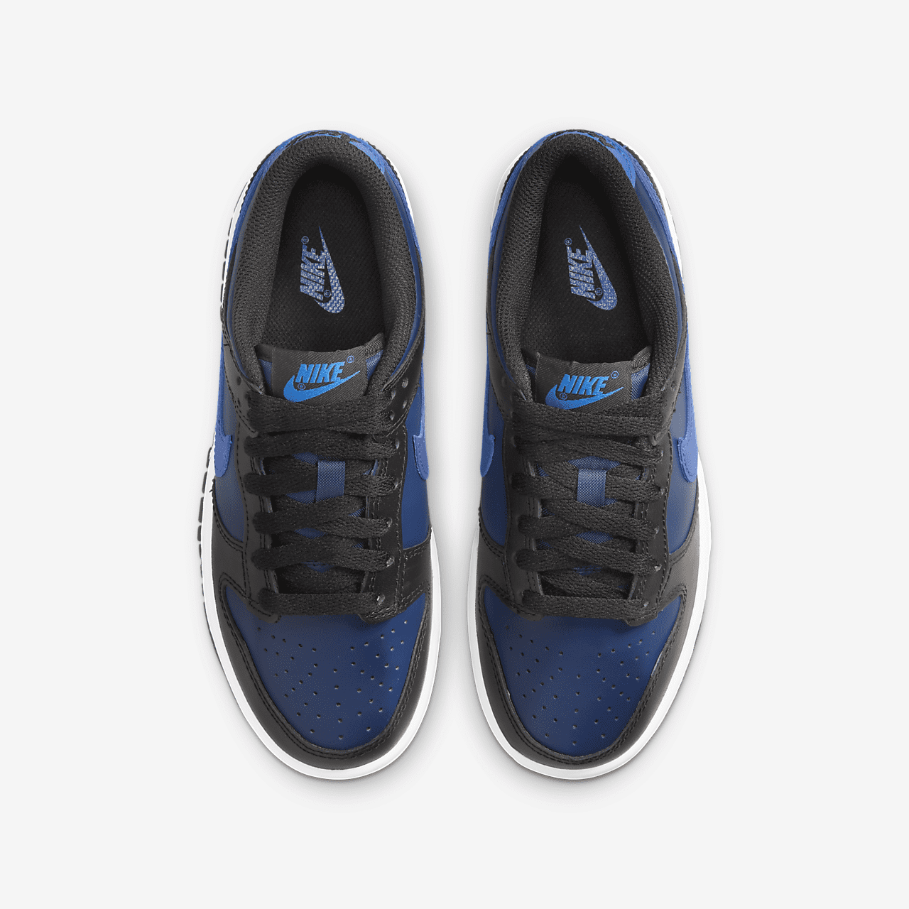 Nike Dunk Low sneaker Midnight Navy/Zwart/Game Royal