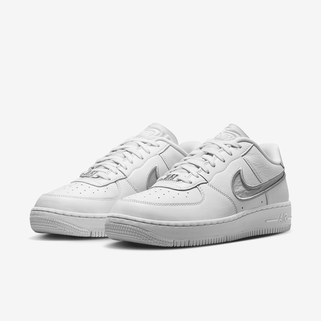 Nike Air Force 1 sneaker Summit White/Photon Dust/Metallic Silver