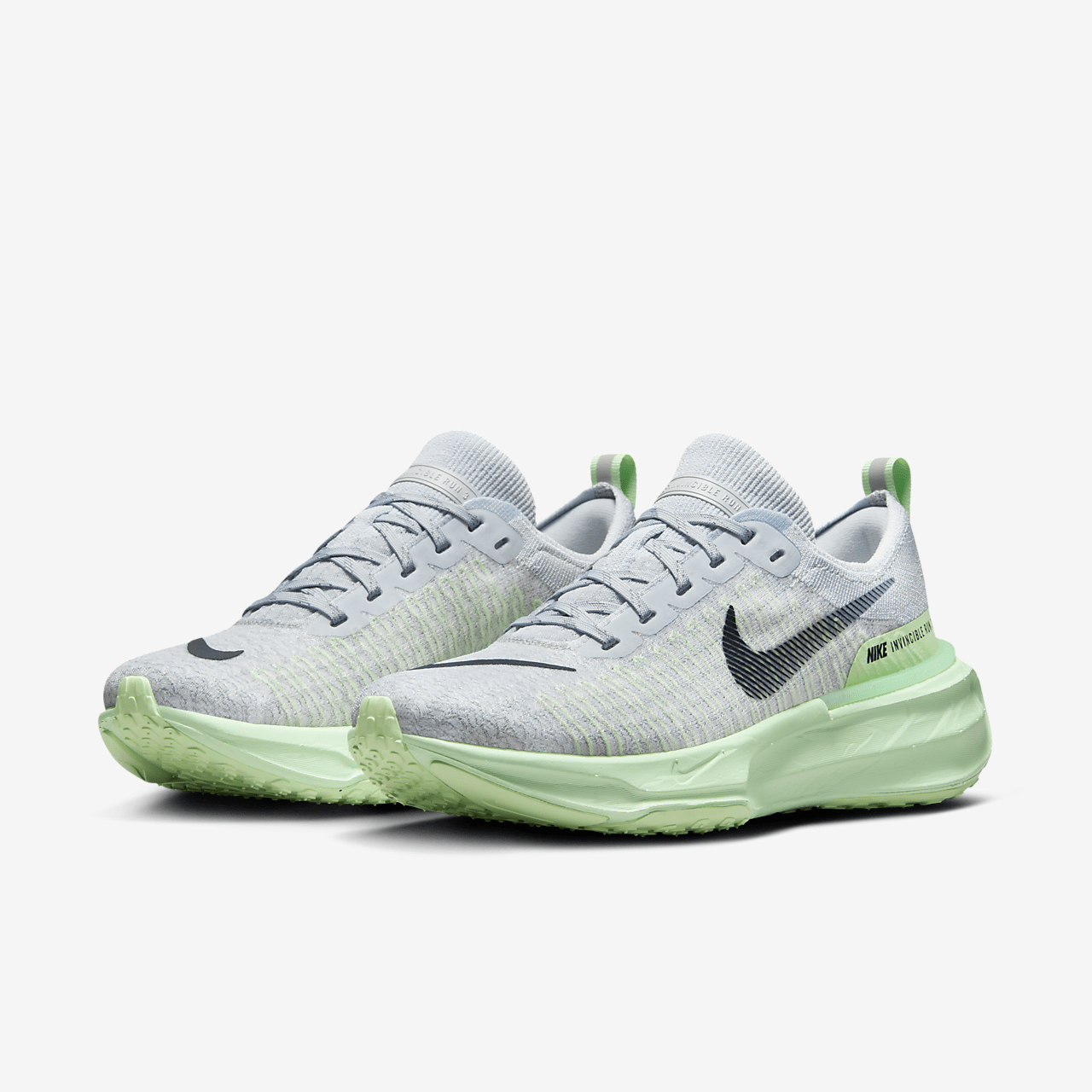 Nike  sneaker Pure Platinum/Cool Grey/Vapor Green/Dark Obsidian
