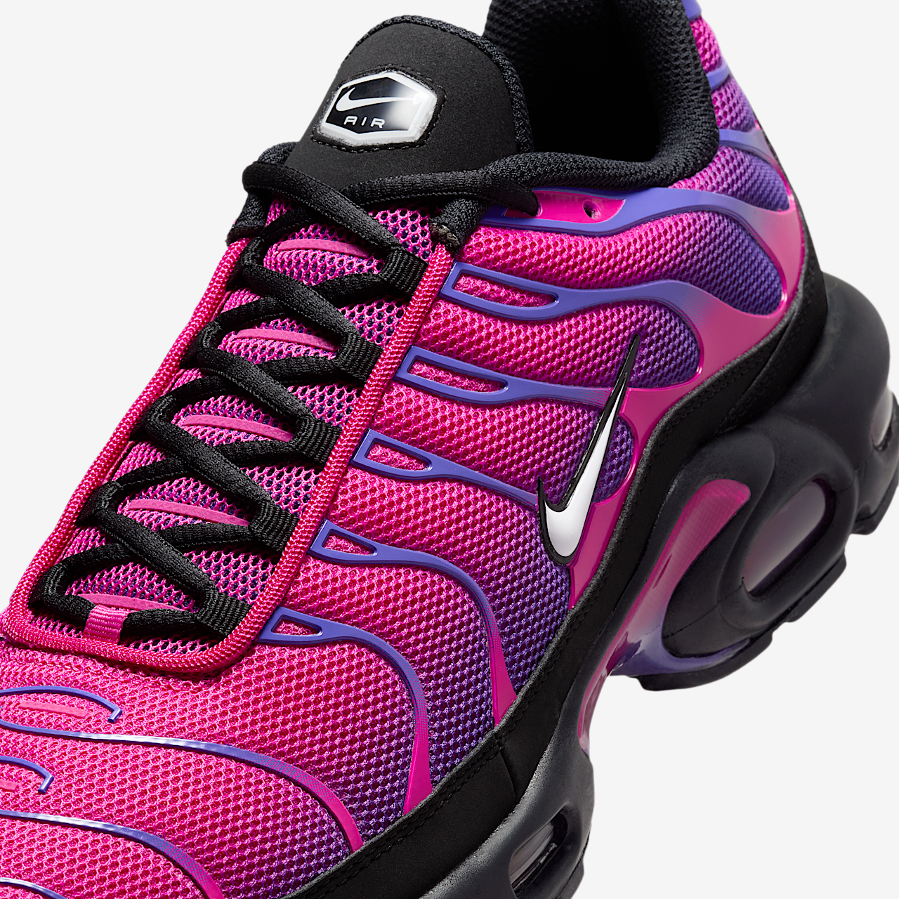 Nike Air Max Plus sneaker Fireberry/Zwart/Pure Purple/Wit