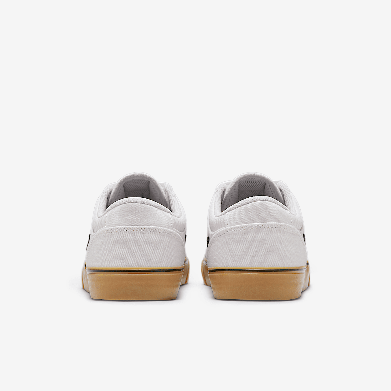 Nike  sneaker Wit/Wit/Gum Light Brown/Zwart